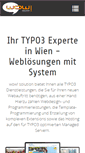 Mobile Screenshot of cms-typo3.at